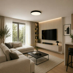 Velis Black Plafon Led 40 W Ip54 small 1