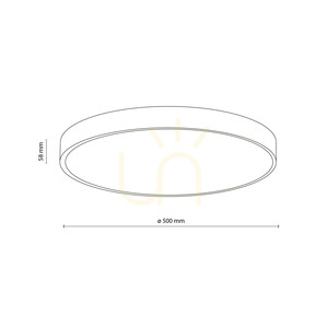 Velis Chrome Plafon Led 40 W Ip54 small 9