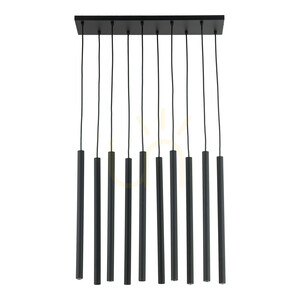 Ferro Black Lampa Wisząca 10 Xg9 Listwa small 7