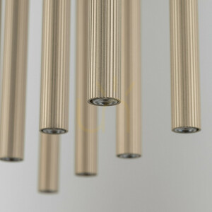 Ferro Sabia Champagne Lampa Wisząca 10 Xg9 Listwa small 5