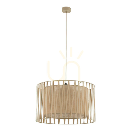 Sprawdź Harmony Sabia Juta Lampa Wisząca 3 Xe27