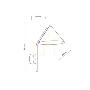 Cono Sabia Kinkiet 1 Xe27 small 6