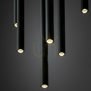 Ferro Black Lampa Wisząca 10 Xg9 Koło small 3