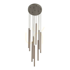 Ferro New Brown Lampa Wisząca 10 Xg9 Koło small 5