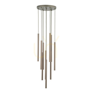 Ferro New Brown Lampa Wisząca 10 Xg9 Koło small 7