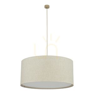 Largo Beige Lampa Wisząca 3 Xe27 small 0