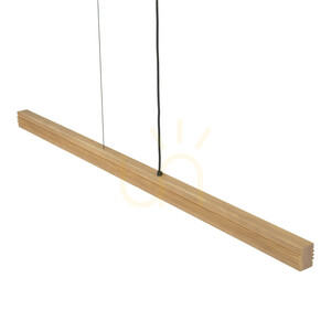 Viga Wood Led Sosna Szczotkowana Postarzana Lampa Wisząca small 5