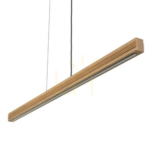 Viga Wood Led Sosna Szczotkowana Postarzana Lampa Wisząca small 6