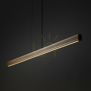 Viga Wood Led Sosna Szczotkowana Postarzana Lampa Wisząca small 2