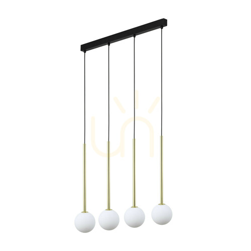 Sprawdź Zuma Ali Gold Lampa Wisząca 4 Pł