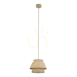 Kalum Wood Lampa Wisząca 1 Xe27 small 0