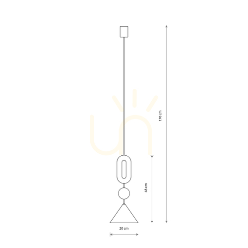 Sprawdź Lampa Wisząca DROPS COLOR E 11192 Nowodvorski