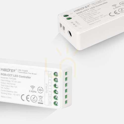 Sprawdź MiBoxer KONTROLER 12-24V 12A RF RGB+CCT FUT039S