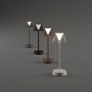Lampa stołowa Ideallux LOLITA 286747 brązowa LED 1,8W IP54 akumulatorowa⌀12,5 cm small 8