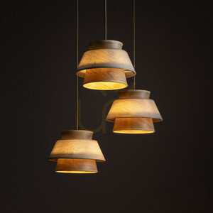 Kalum Len Lampa Wisząca 3 Xe27 Koło small 2