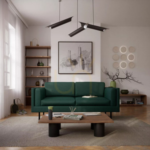 Sofa dwuosobowa CHELSEA – zielona City Sofa small 6