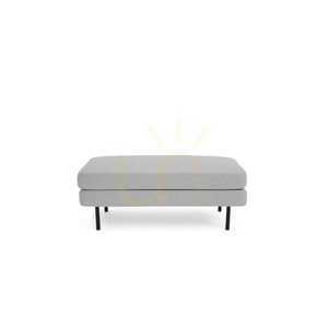 Ławka CHELSEA – srebrna City Sofa small 0