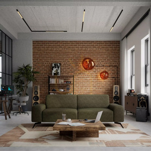 3-osobowa sofa SOHO – zielona City Sofa small 1