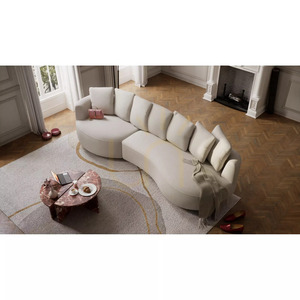 4-osobowa sofa narożna BELLEVILLE – kremowa City Sofa small 5
