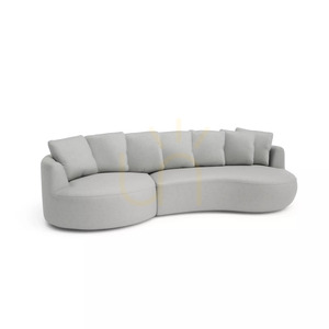 4-osobowa sofa narożna BELLEVILLE – srebrna City Sofa small 2