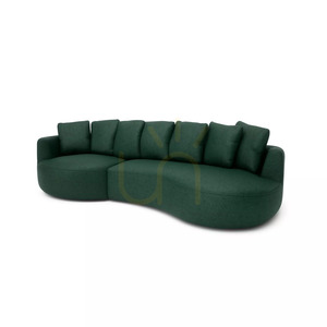 4-osobowa sofa narożna BELLEVILLE – zielona City Sofa small 3