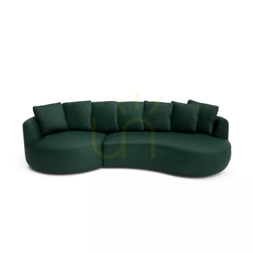 Sprawdź 4-osobowa sofa narożna BELLEVILLE – zielona City Sofa