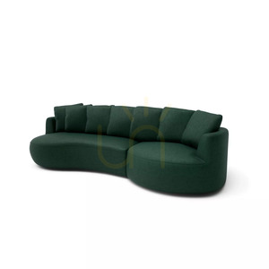 4-osobowa sofa narożna BELLEVILLE – zielona City Sofa small 3