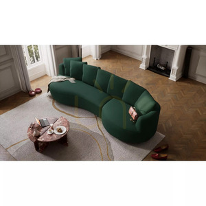 4-osobowa sofa narożna BELLEVILLE – zielona City Sofa small 5