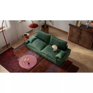 Sofa dwuosobowa AVENTINE – zielona City Sofa small 5