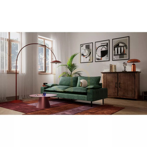 Sofa dwuosobowa AVENTINE – zielona City Sofa small 6
