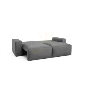 3-osobowa sofa rozkładana JORDAAN – szara City Sofa small 4