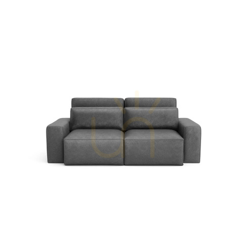 Sprawdź 3-osobowa sofa rozkładana JORDAAN – szara City Sofa