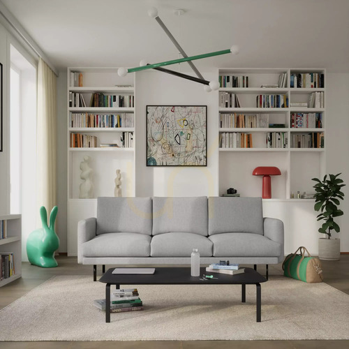 Sprawdź 4-osobowa sofa BRERA – szara City Sofa