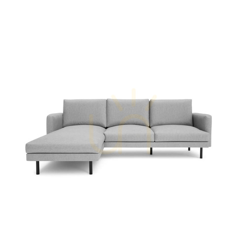 Sprawdź 4-osobowa sofa narożna BRERA – szara City Sofa