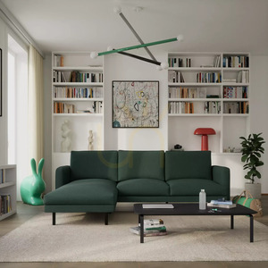 4-osobowa sofa narożna BRERA (lewa strona) – zielona City Sofa small 1