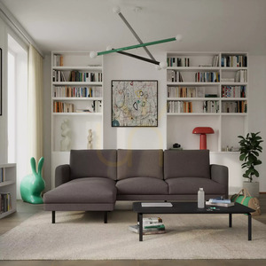 4-osobowa sofa narożna BRERA (lewa strona) – kolor taupe City Sofa small 1