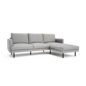 4-osobowa sofa narożna BRERA – szara City Sofa small 2