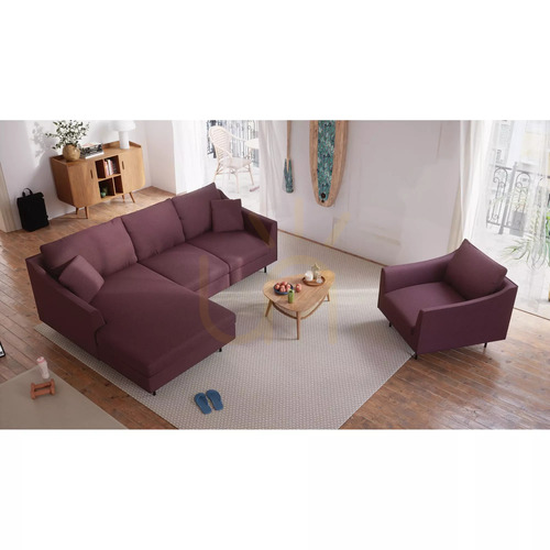 Sprawdź Fotel ALFAMA – bordowy City Sofa