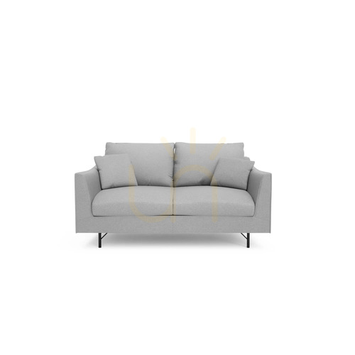Sprawdź Sofa dwuosobowa ALFAMA – szara City Sofa