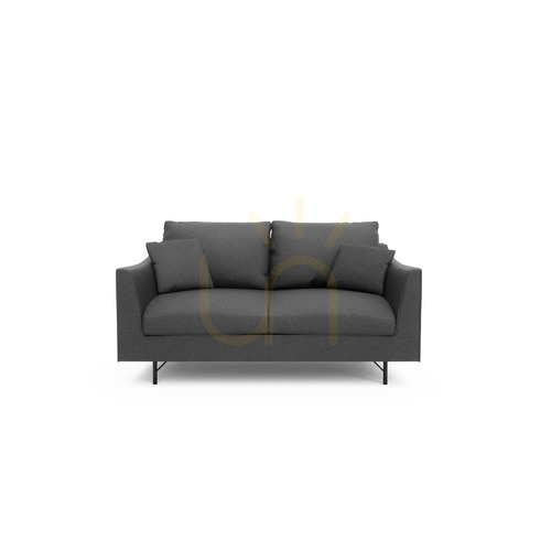 Sprawdź Sofa dwuosobowa ALFAMA – ciemnoszara City Sofa