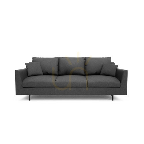 Sprawdź Sofa trzyosobowa ALFAMA – ciemnoszara City Sofa