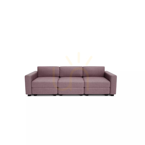 Sprawdź 3-osobowa sofa modułowa GRACIA – zgaszony róż City Sofa