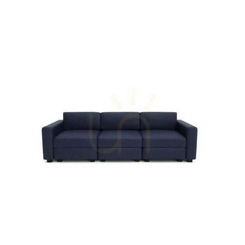 Sprawdź 3-osobowa sofa modułowa GRACIA – ciemnoniebieska City Sofa