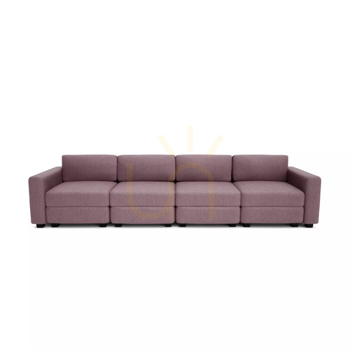 Sprawdź 4-osobowa sofa modułowa GRACIA – zgaszony róż City Sofa