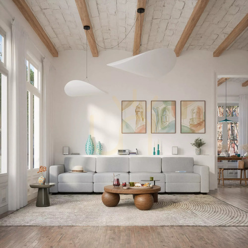 Sprawdź 4-osobowa sofa modułowa GRACIA – szara City Sofa