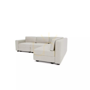 4-osobowa narożna sofa modułowa GRACIA – kremowo-beżowa City Sofa small 3