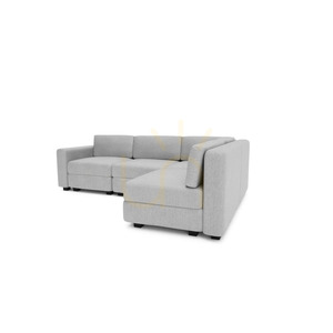 4-osobowa narożna sofa modułowa GRACIA – szara City Sofa small 3