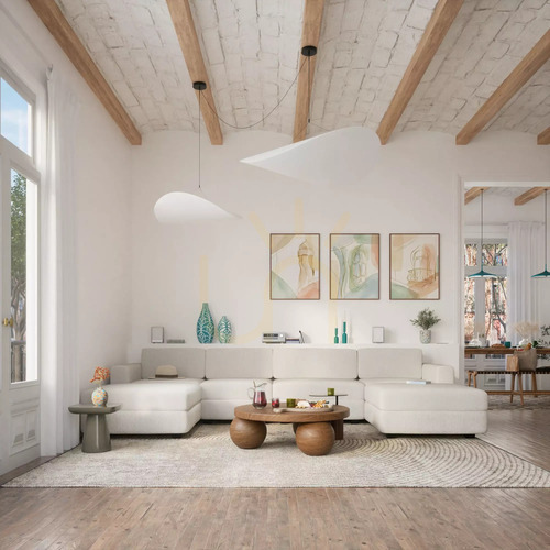 Sprawdź Sofa modułowa GRACIA – moduł końcowy – kremowo-beżowa City Sofa