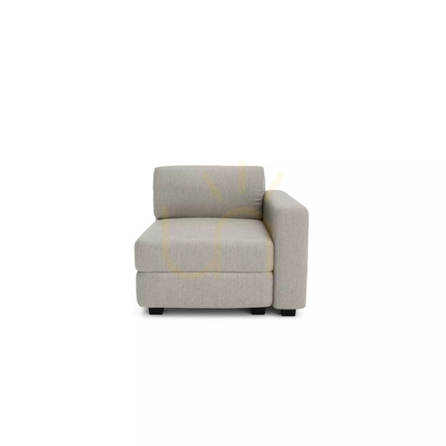 Sprawdź Sofa modułowa GRACIA – moduł końcowy – beżowo-szary City Sofa