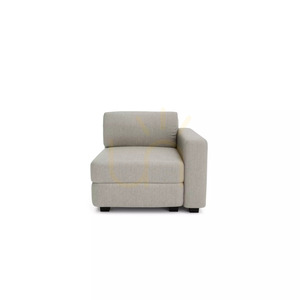 Sofa modułowa GRACIA – moduł końcowy – beżowo-szary City Sofa small 0